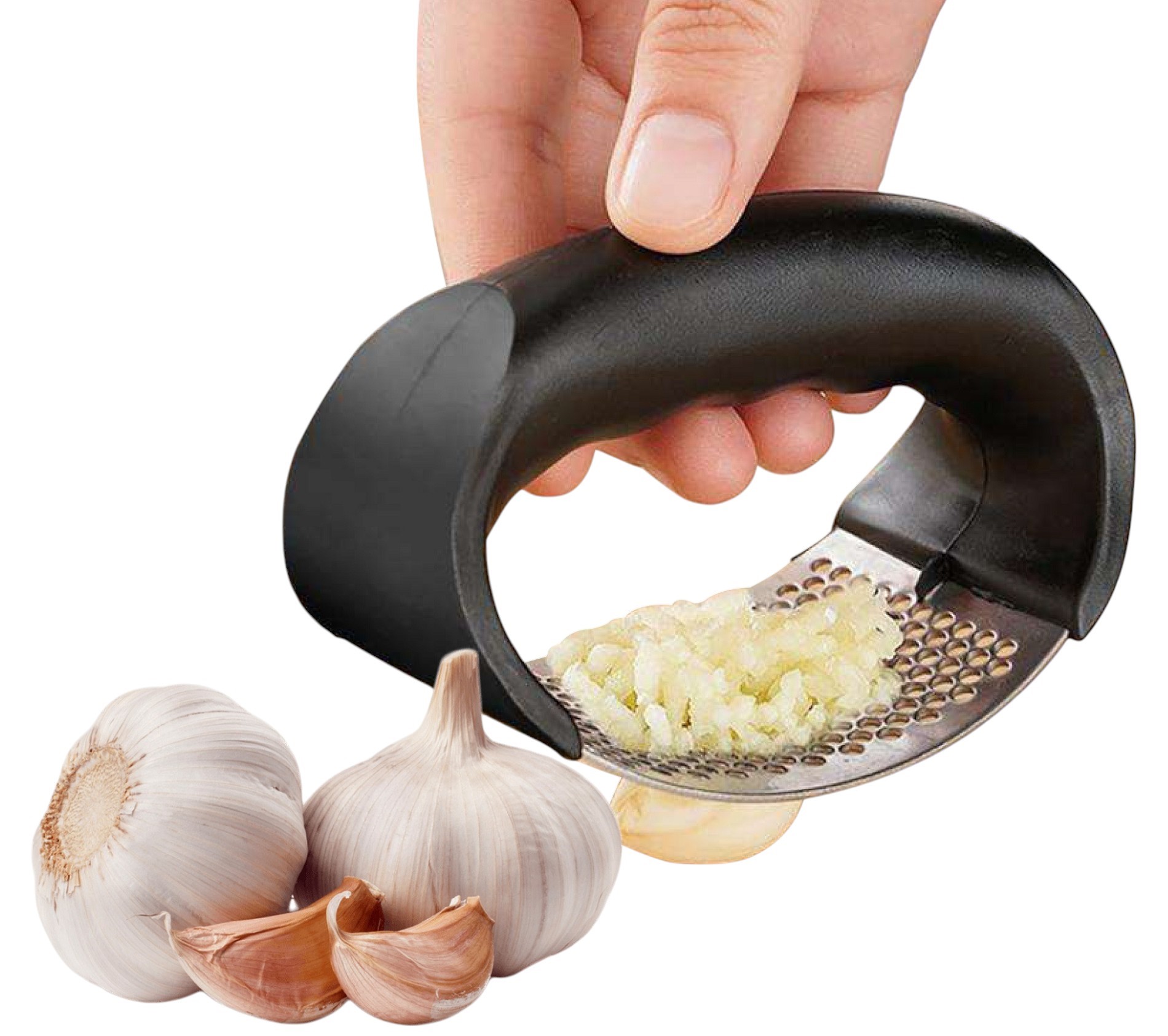 Triturador Ajos Cocina Acero Inoxidable